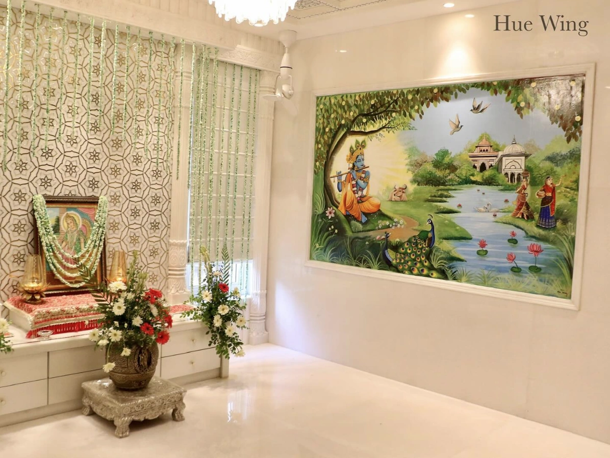 Krishna Wall Painting 1 — view 3
