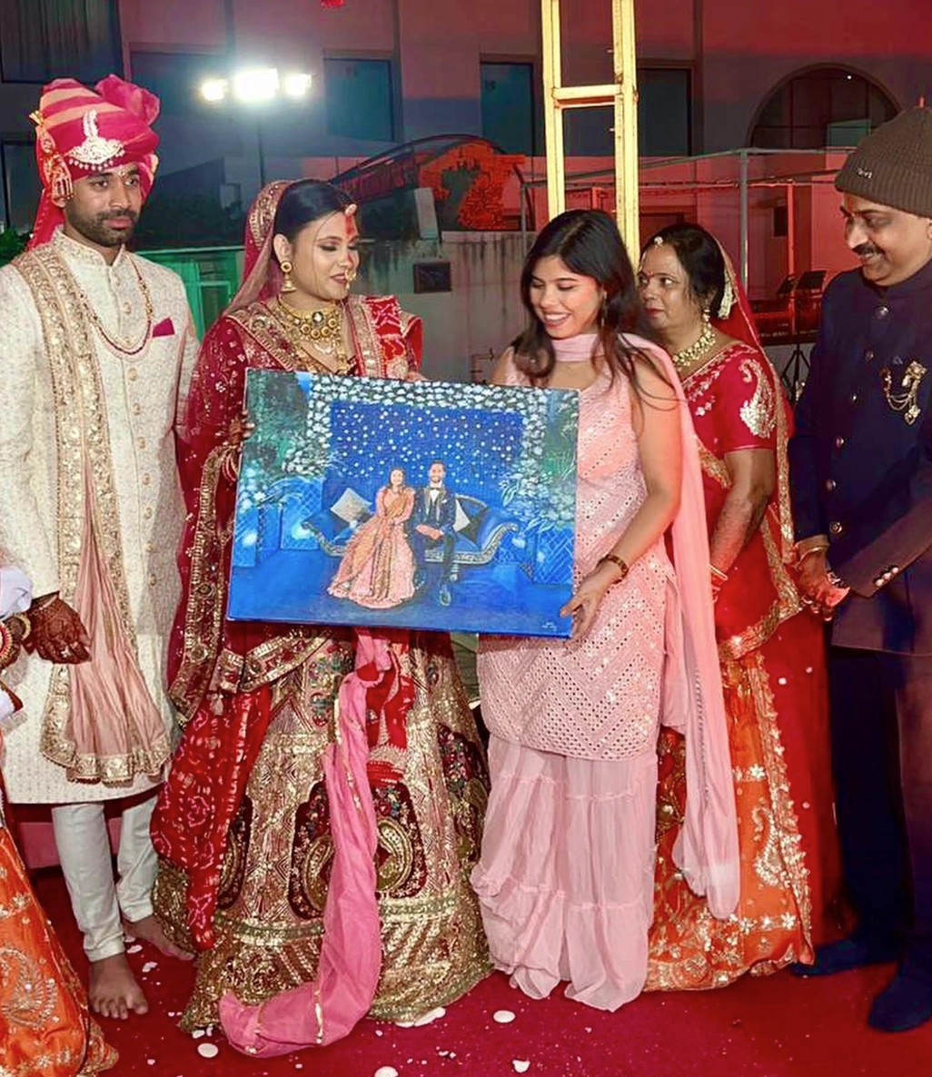 Live Wedding Painting 1 — view 2